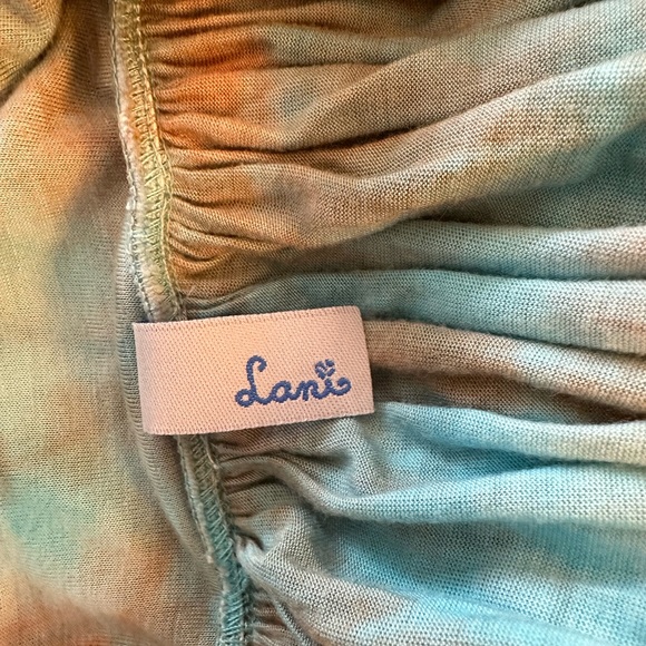 Strapless Maxi Tie Dye Dress - Picture 9 of 10